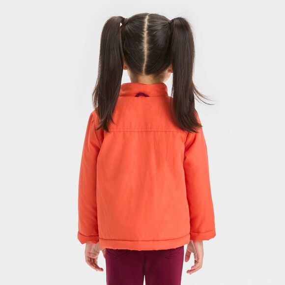 Cat & Jack -  Infant Kids Winter Hooded Wind-Resistan Maroon - Picture 4 of 4